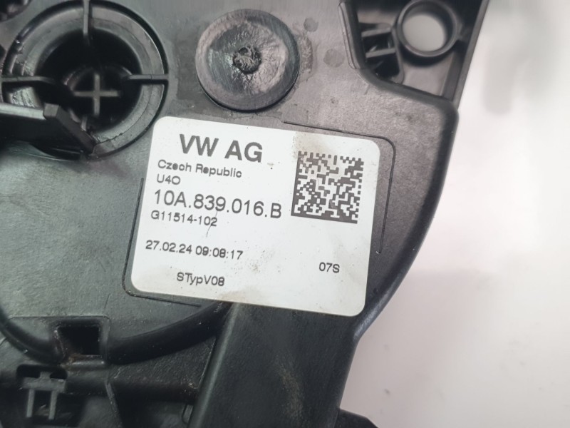 Recambio de cerradura puerta trasera derecha para seat arona fr referencia OEM IAM 10A839016B  