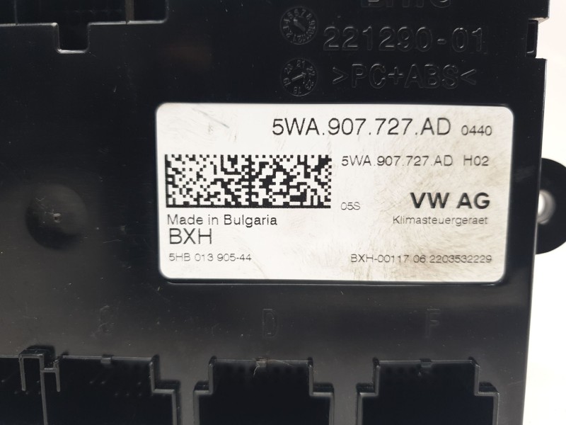 Recambio de modulo electronico para seat leon sportstourer (kl8) referencia OEM IAM 5WA907727AD  