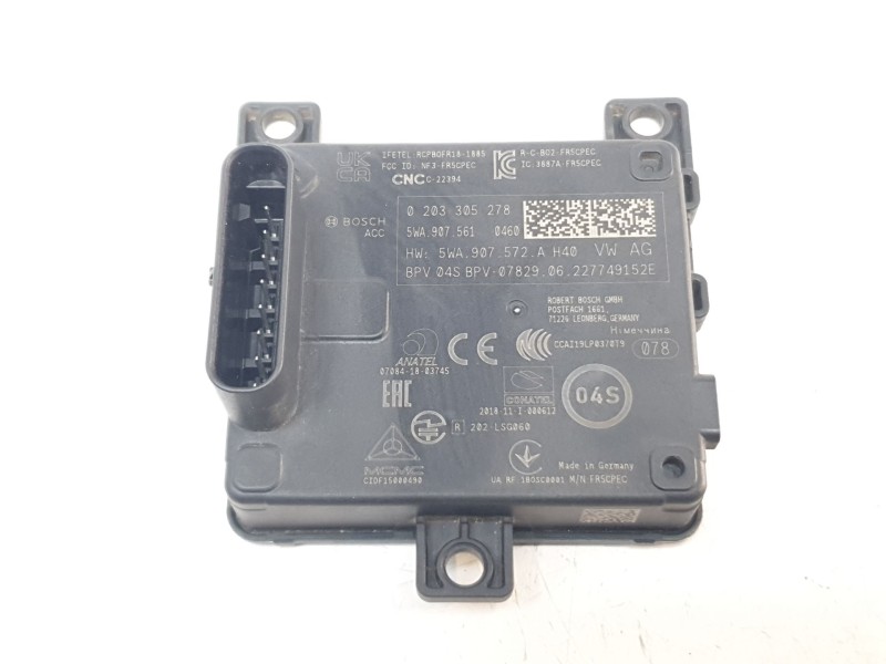 Recambio de modulo electronico para seat leon sportstourer (kl8) referencia OEM IAM 5WA907561 0203305278 