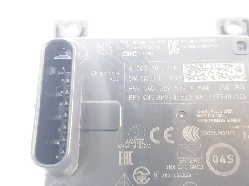 Recambio de modulo electronico para seat leon sportstourer (kl8) referencia OEM IAM 5WA907561 0203305278 