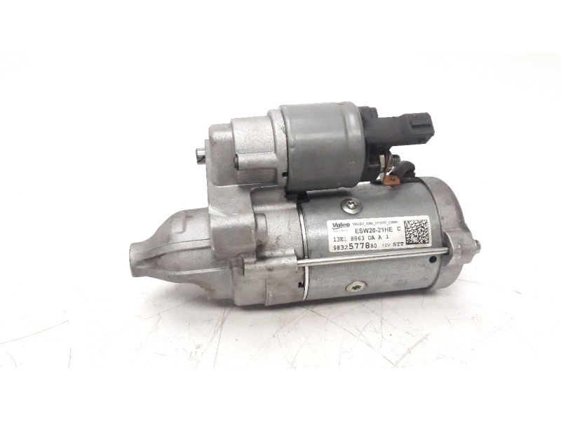 Recambio de motor arranque para opel vivaro furgón 1.5 cdti dpf referencia OEM IAM 9832577880  