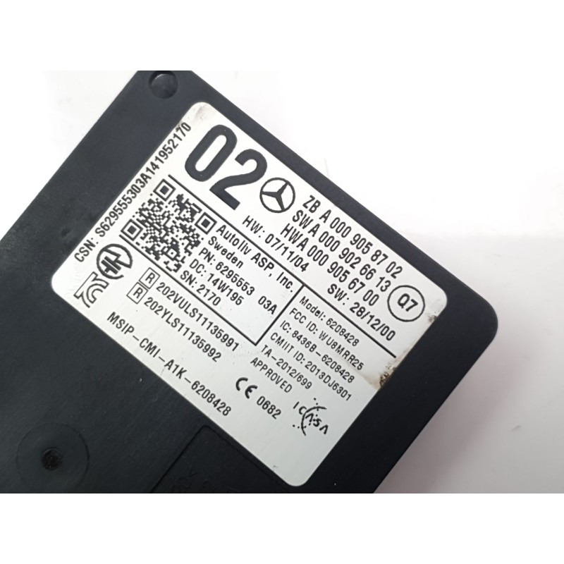 Recambio de modulo electronico para mercedes-benz clase s (w222) lim. 3.0 cdi cat referencia OEM IAM A0009058702  