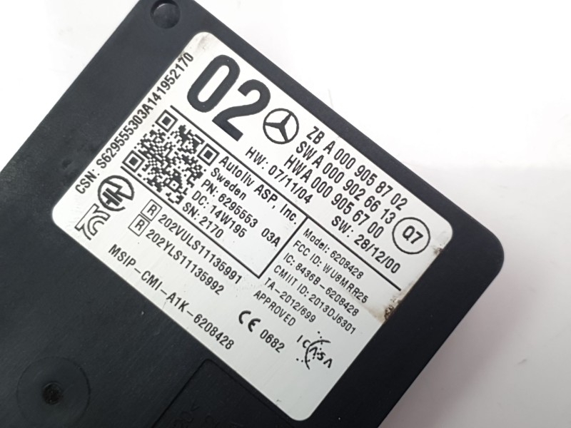 Recambio de modulo electronico para mercedes-benz clase s (w222) lim. 3.0 cdi cat referencia OEM IAM A0009058702  