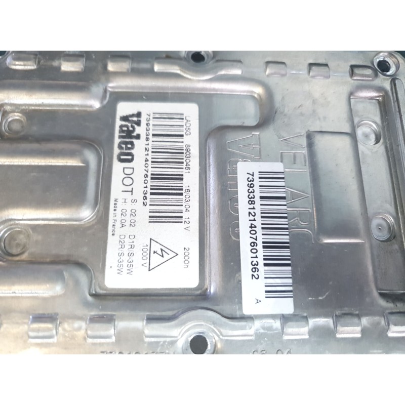 Recambio de centralita faros xenon para citroën c5 berlina 2.2 hdi fap cat (4hx / dw12ed4) referencia OEM IAM 739338121  