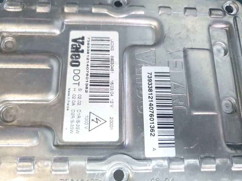 Recambio de centralita faros xenon para citroën c5 berlina 2.2 hdi fap cat (4hx / dw12ed4) referencia OEM IAM 739338121  