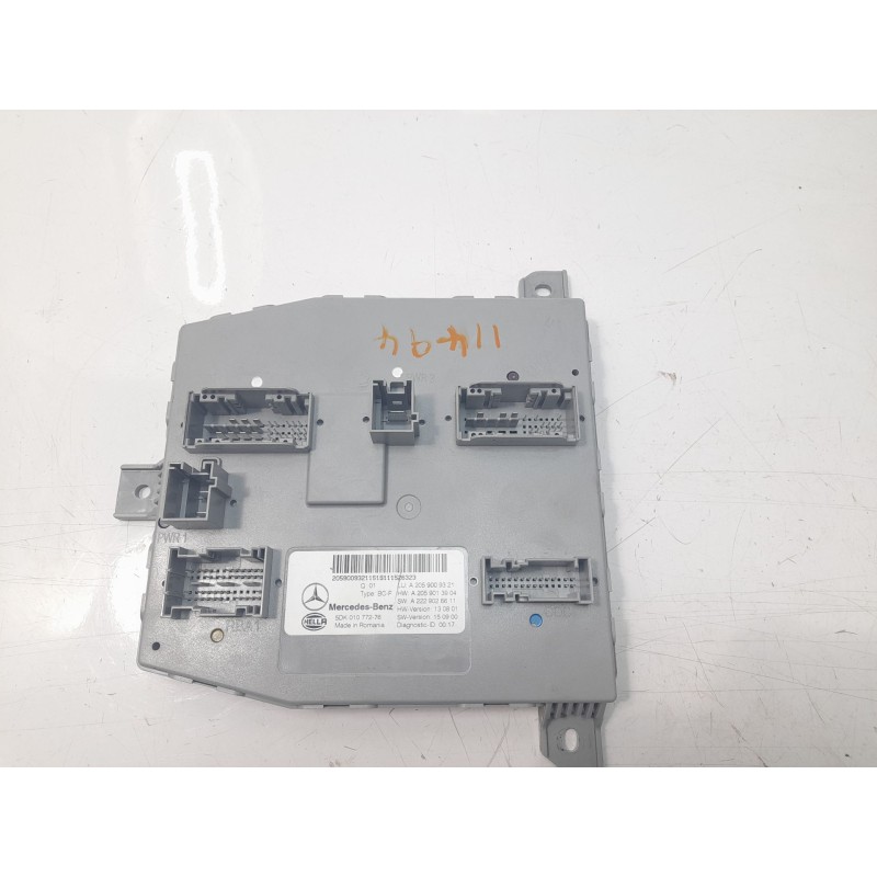 Recambio de modulo confort para mercedes-benz clase c (w205) familiar 2.1 cdi cat referencia OEM IAM A2059009321 5DK01077276 