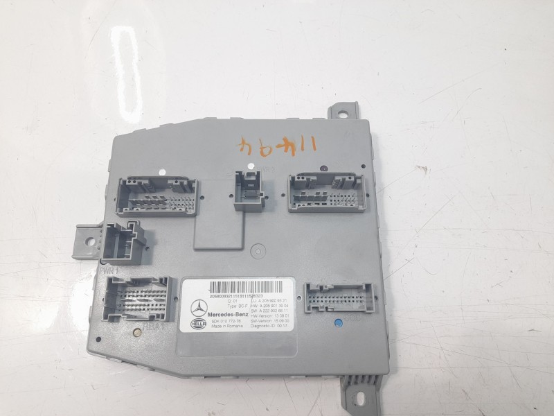 Recambio de modulo confort para mercedes-benz clase c (w205) familiar 2.1 cdi cat referencia OEM IAM A2059009321 5DK01077276 