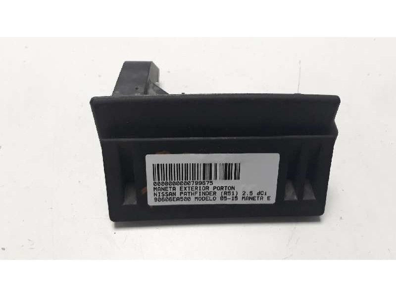 Recambio de maneta exterior porton para nissan pathfinder (r51) 2.5 dci le referencia OEM IAM 90606EA500  