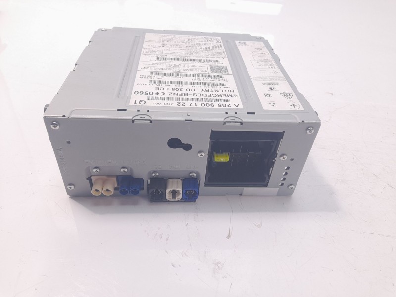 Recambio de sistema audio / radio cd para mercedes-benz clase c (w205) familiar 2.1 cdi cat referencia OEM IAM A2059001722  