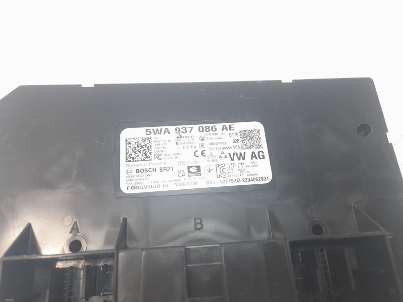 Recambio de modulo electronico para seat leon (kl1) 1.5 16v tsi act referencia OEM IAM 5WA937086AE  