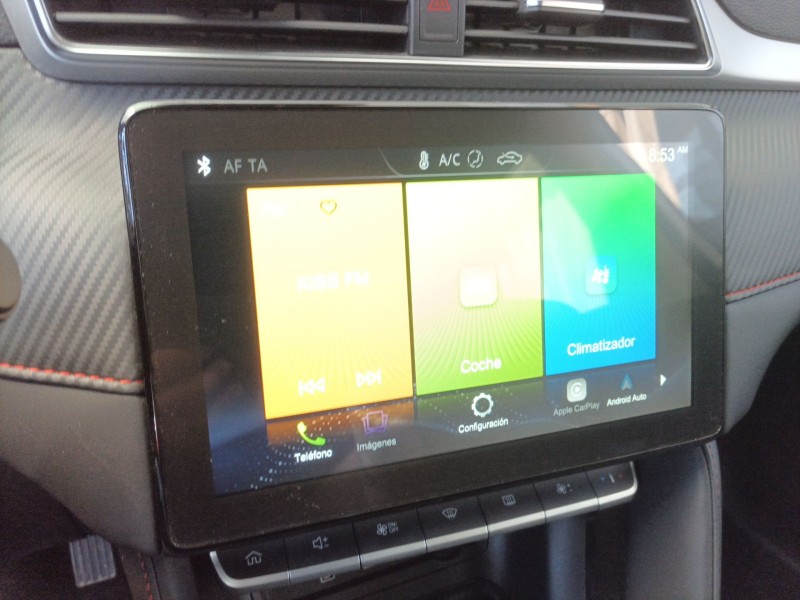 Recambio de pantalla multifuncion para mg mg zs suv 1.5 vti referencia OEM IAM 11422645  