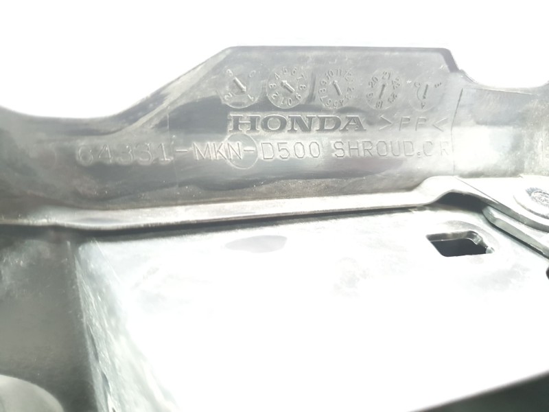 Recambio de carenado delantero derecho para honda cb 650r referencia OEM IAM 64331MKND500  