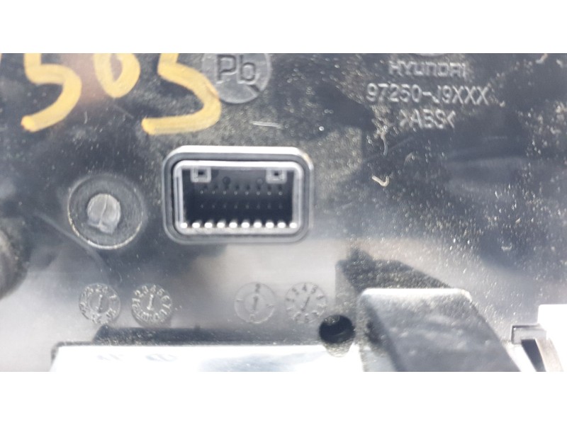 Recambio de mando climatizador para hyundai kona 1.0 tgdi cat referencia OEM IAM 97250J9DH0  