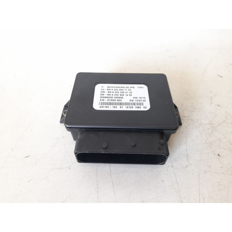 Recambio de modulo electronico para mercedes-benz clase s (w222) lim. 3.0 cdi cat referencia OEM IAM A2229007105  