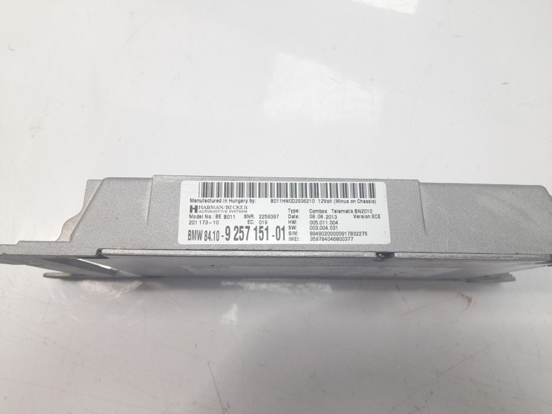 Recambio de modulo electronico para bmw serie 3 gran turismo (f34) 2.0 turbodiesel referencia OEM IAM 925715101  