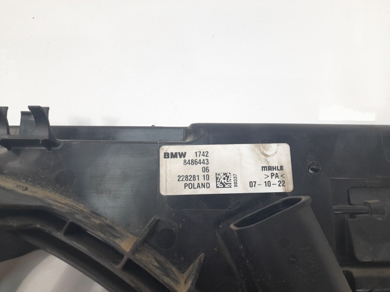 Recambio de electroventilador para mini cooper se cooper se electrico referencia OEM IAM 8486443  