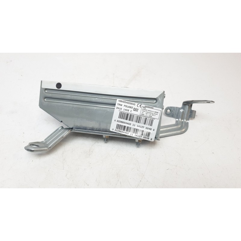 Recambio de airbag lateral trasero derecho para mercedes-benz clase s (w222) lim. 3.0 cdi cat referencia OEM IAM 2228604402 1084