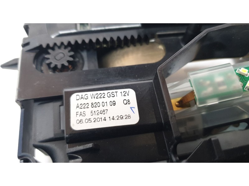 Recambio de cenicero para mercedes-benz clase s (w222) lim. 3.0 cdi cat referencia OEM IAM A2228200109  