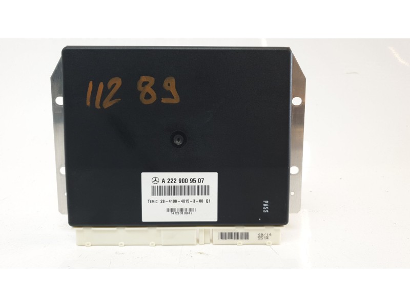 Recambio de modulo electronico para mercedes-benz clase s (w222) lim. 3.0 cdi cat referencia OEM IAM A2229009507 2841074015300Q1
