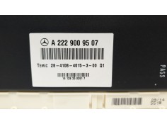 Recambio de modulo electronico para mercedes-benz clase s (w222) lim. 3.0 cdi cat referencia OEM IAM A2229009507 2841074015300Q1 2