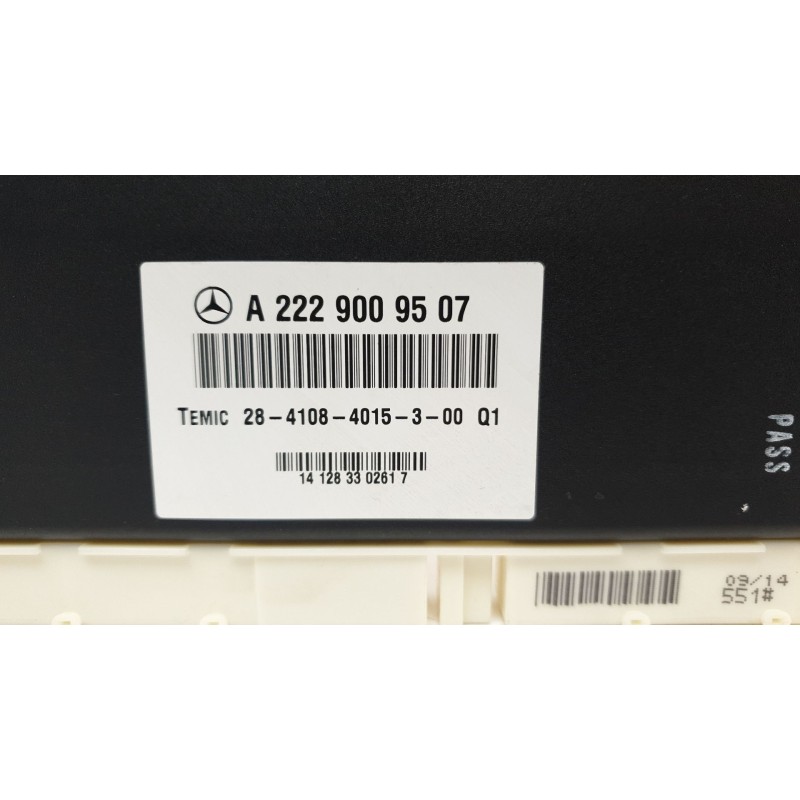 Recambio de modulo electronico para mercedes-benz clase s (w222) lim. 3.0 cdi cat referencia OEM IAM A2229009507 2841074015300Q1