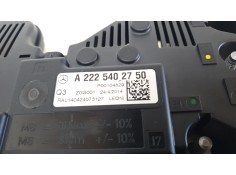 Recambio de caja reles / fusibles para mercedes-benz clase s (w222) lim. 3.0 cdi cat referencia OEM IAM A2225402750   2