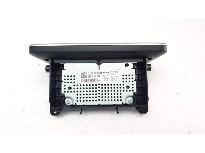 Recambio de pantalla multifuncion para mercedes-benz clase c (w205) familiar 2.1 cdi cat referencia OEM IAM A2059026902 A0263701