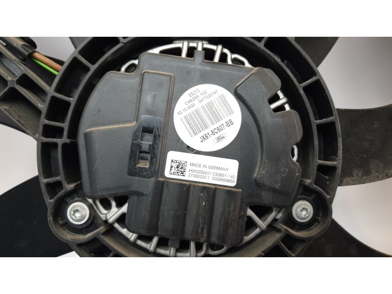 Recambio de electroventilador para ford focus 1.0 ecoboost cat referencia OEM IAM JX618C607B  