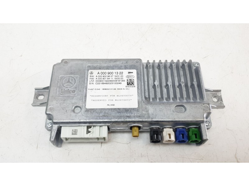 Recambio de modulo electronico para mercedes-benz clase c (w205) lim. c 200 (205.077) referencia OEM IAM A0009001322  