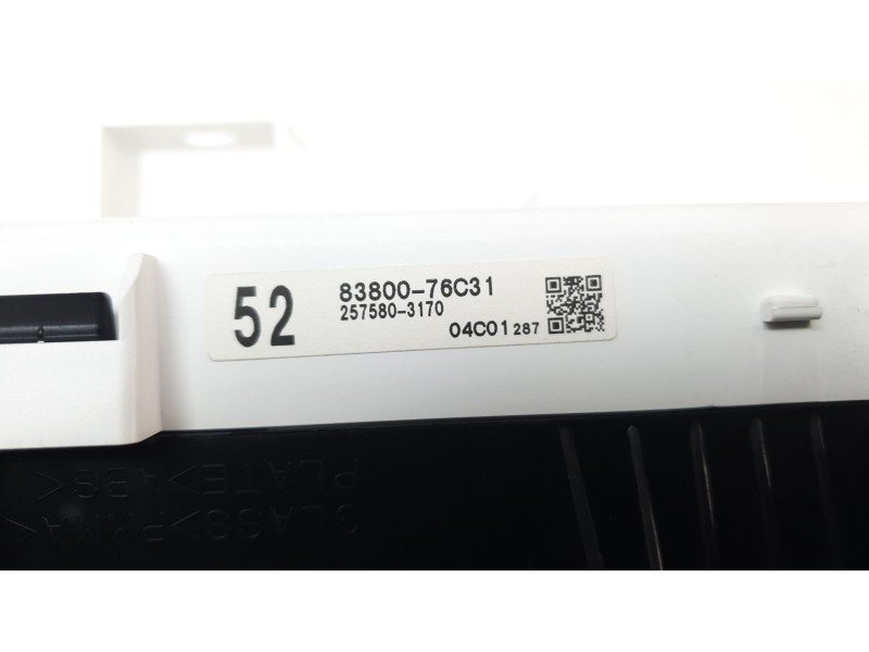 Recambio de cuadro instrumentos para lexus ux (za10) 250h referencia OEM IAM 8380076C31  