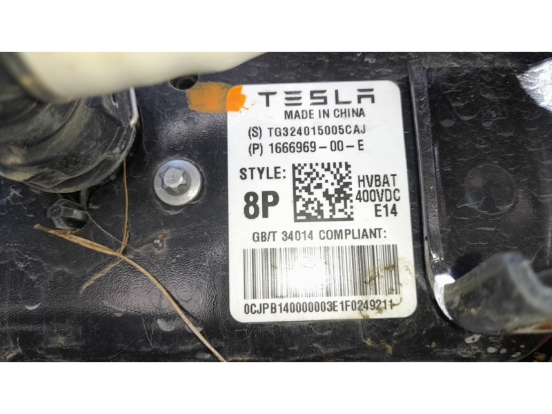 Recambio de bateria para tesla model 3 (5yj3) ev awd referencia OEM IAM 166696900E 166696900 