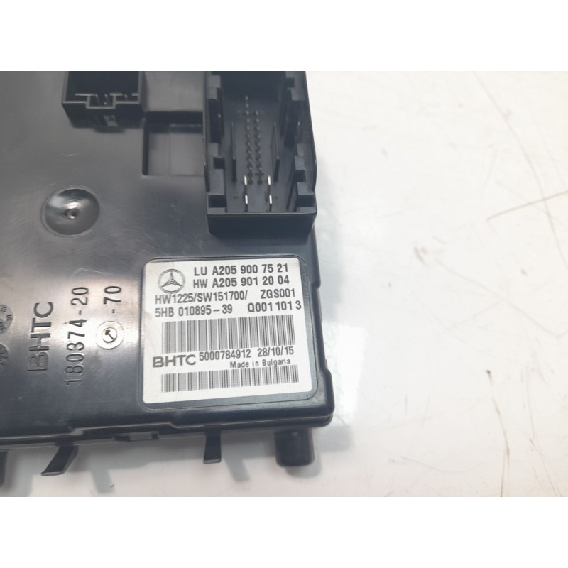 Recambio de modulo electronico para mercedes-benz clase c (w205) familiar 2.1 cdi cat referencia OEM IAM A2059007521 5HB01089539