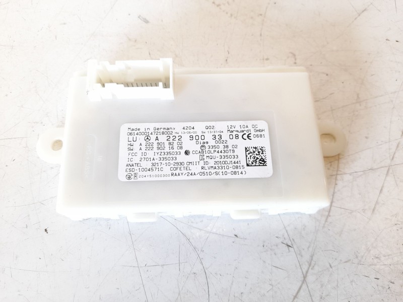 Recambio de modulo electronico para mercedes-benz clase s (w222) lim. 3.0 cdi cat referencia OEM IAM A2229003308  