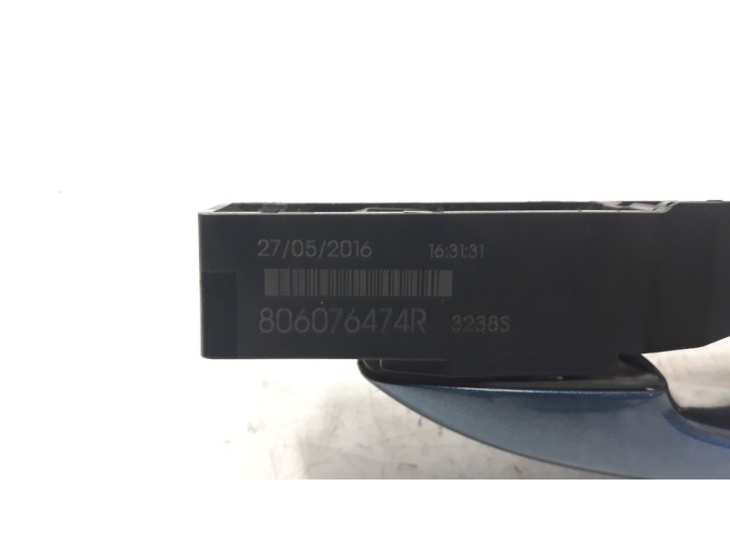 Recambio de maneta exterior trasera izquierda para renault megane iv berlina 5p 1.5 dci diesel fap energy referencia OEM IAM 806