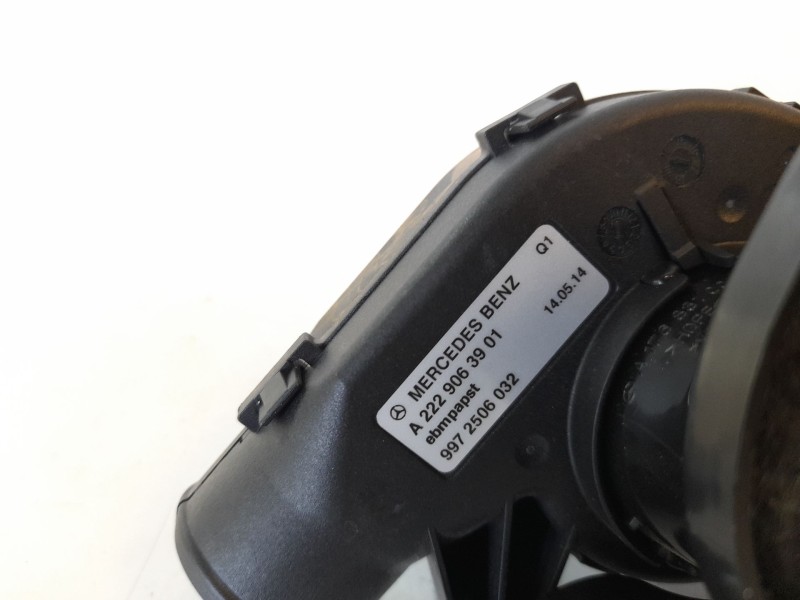 Recambio de ventilador calefaccion para mercedes-benz clase s (w222) lim. 3.0 cdi cat referencia OEM IAM A2229063901  