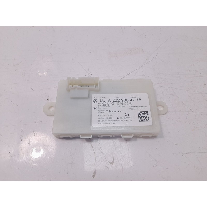 Recambio de modulo electronico para mercedes-benz clase c (w205) lim. c 200 (205.077) referencia OEM IAM A2229004718 2712153366 