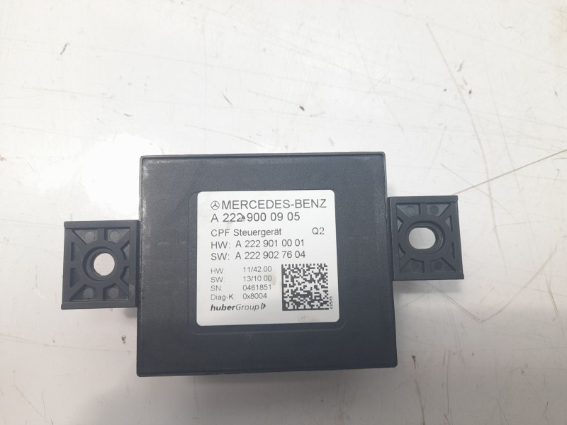 Recambio de modulo electronico para mercedes-benz clase c (w205) familiar 2.1 cdi cat referencia OEM IAM A2229000905  