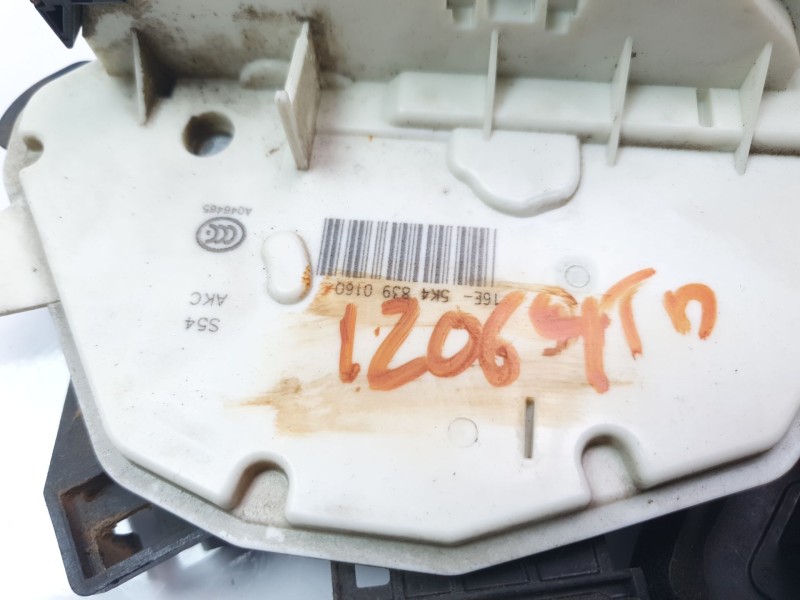 Recambio de cerradura puerta trasera derecha para volkswagen golf vii lim. gte referencia OEM IAM 5K48390160  