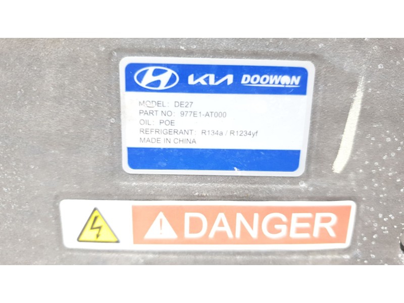 Recambio de compresor aire acondicionado para hyundai tucson (nx4e, nx4a) 1.6 t-gdi hybrid referencia OEM IAM 977E1AT000  