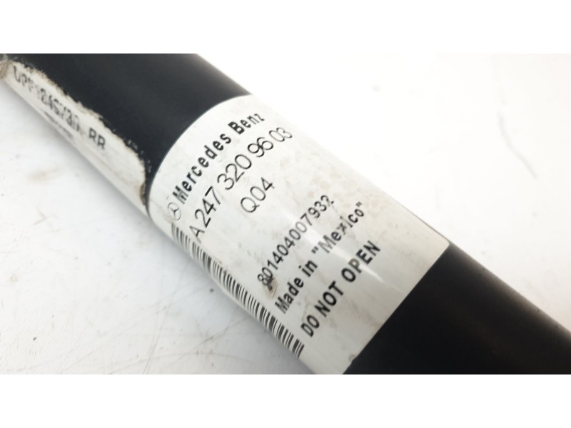 Recambio de amortiguador trasero derecho para mercedes-benz clase glb (bm 247) 1.3 cat referencia OEM IAM A2473209603  