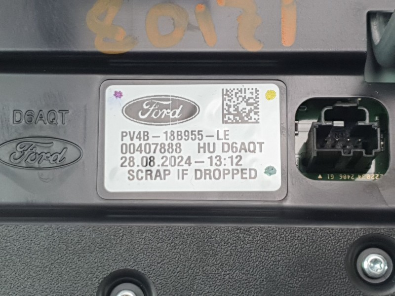 Recambio de pantalla multifuncion para ford kuga iii (dfk) 2.5 fhev referencia OEM IAM PV4B18B955LE  