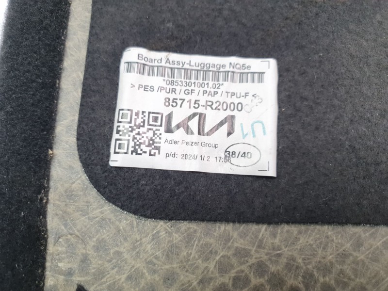Recambio de bandeja trasera para kia sportage (nq5) concept referencia OEM IAM 85715R2000  