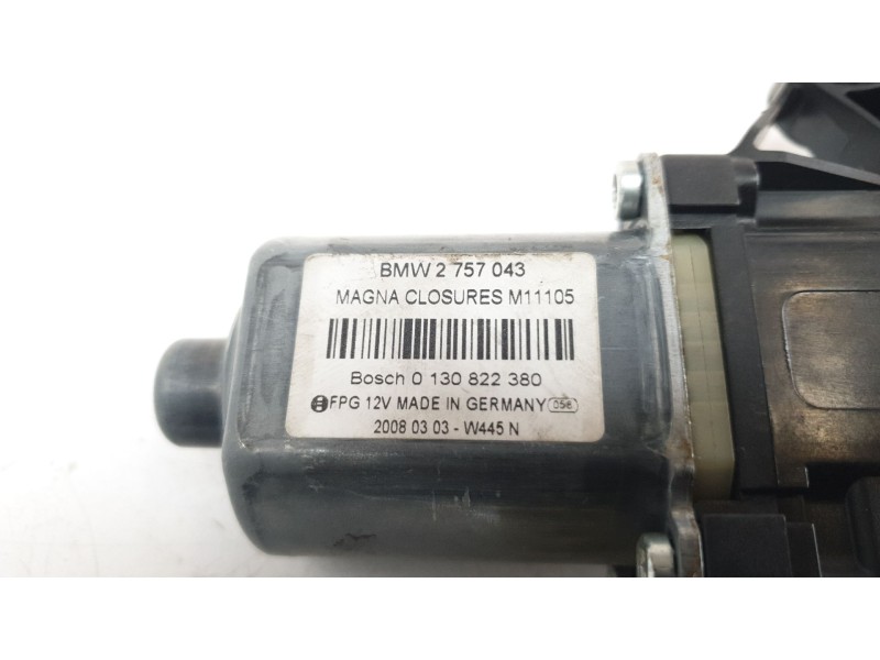 Recambio de motor elevalunas delantero izquierdo para mini r56 cooper sd referencia OEM IAM 2757043 0130822380 