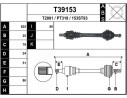 TRANSMISION DELANTERA IZQUIERDA 9809258480 9809258480 213P1508 / T39153