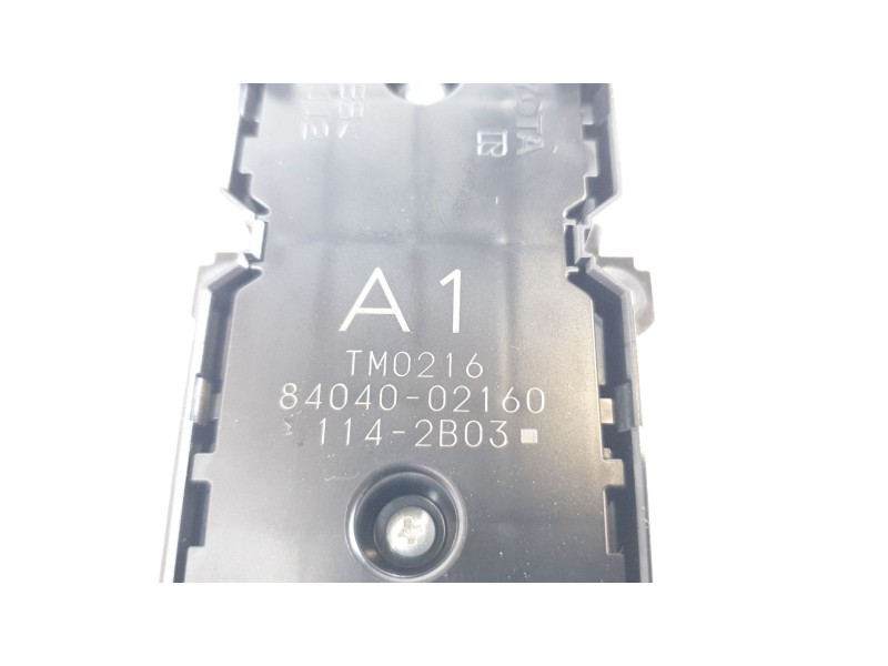 Recambio de mando elevalunas delantero izquierdo para toyota corolla station wagon (_e21_) 2.0 hybrid (mzeh12) referencia OEM IA