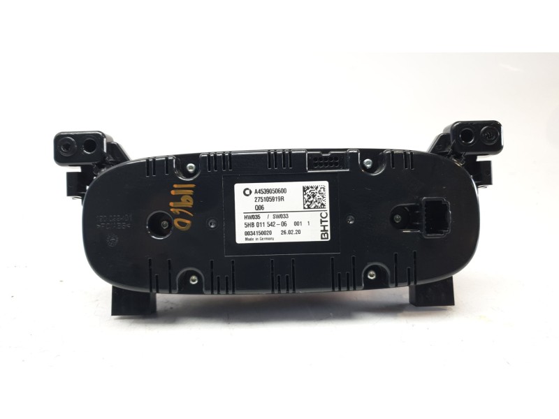 Recambio de mando climatizador para smart fortwo coupe electric drive / eq pull&bear (453.391) referencia OEM IAM A4539050600  