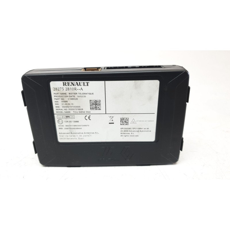Recambio de modulo electronico para smart fortwo coupe electric drive / eq pull&bear (453.391) referencia OEM IAM 282752810R  