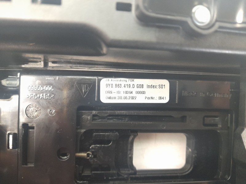Recambio de mando climatizador para porsche cayenne coupe (9yb) e-hybrid referencia OEM IAM 9Y0863419D  