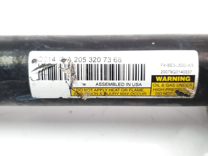 Recambio de amortiguador delantero izquierdo para mercedes-benz clase c (w205) lim. c 200 (205.077) referencia OEM IAM A20532073