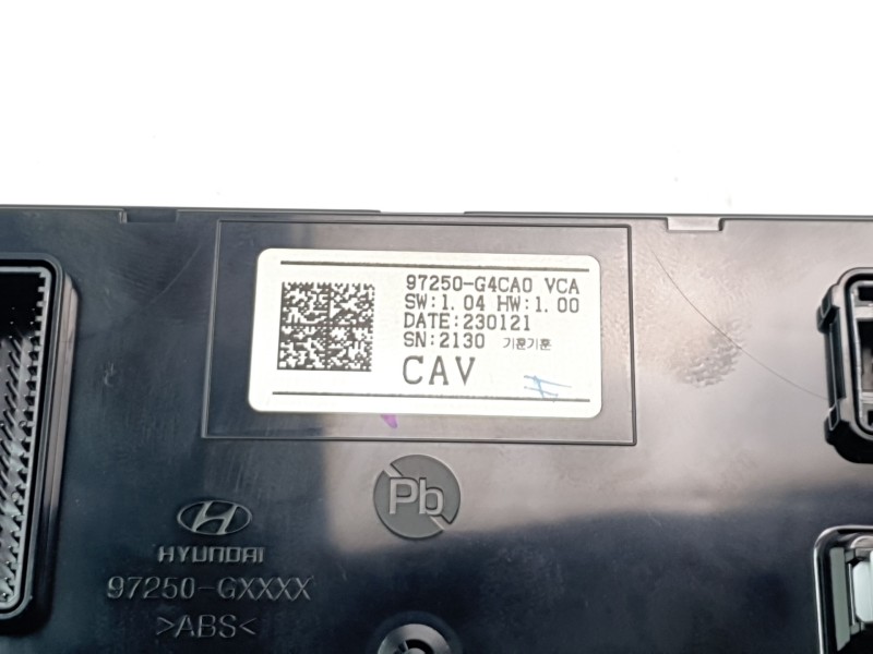 Recambio de mando climatizador para hyundai i30 (pd) 1.4 cat referencia OEM IAM 97250G42CA0  